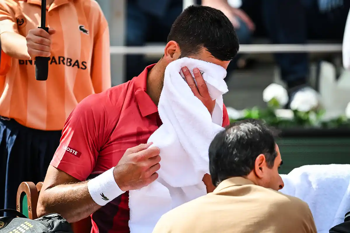 Roland Garros 2024: Djokovic muss verletzungsbedingt aufgeben