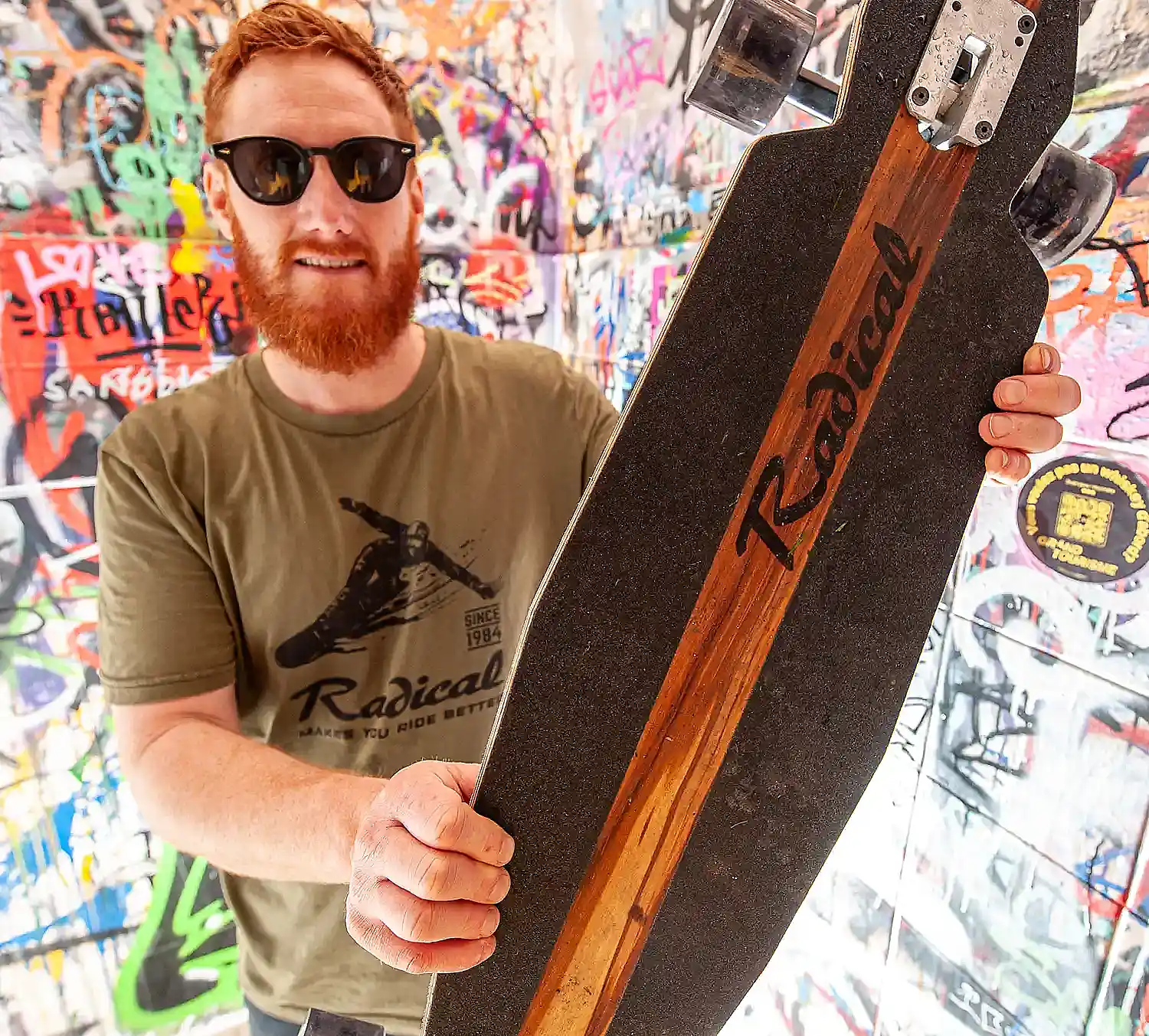 Radical bringt Skateboards auf den Markt