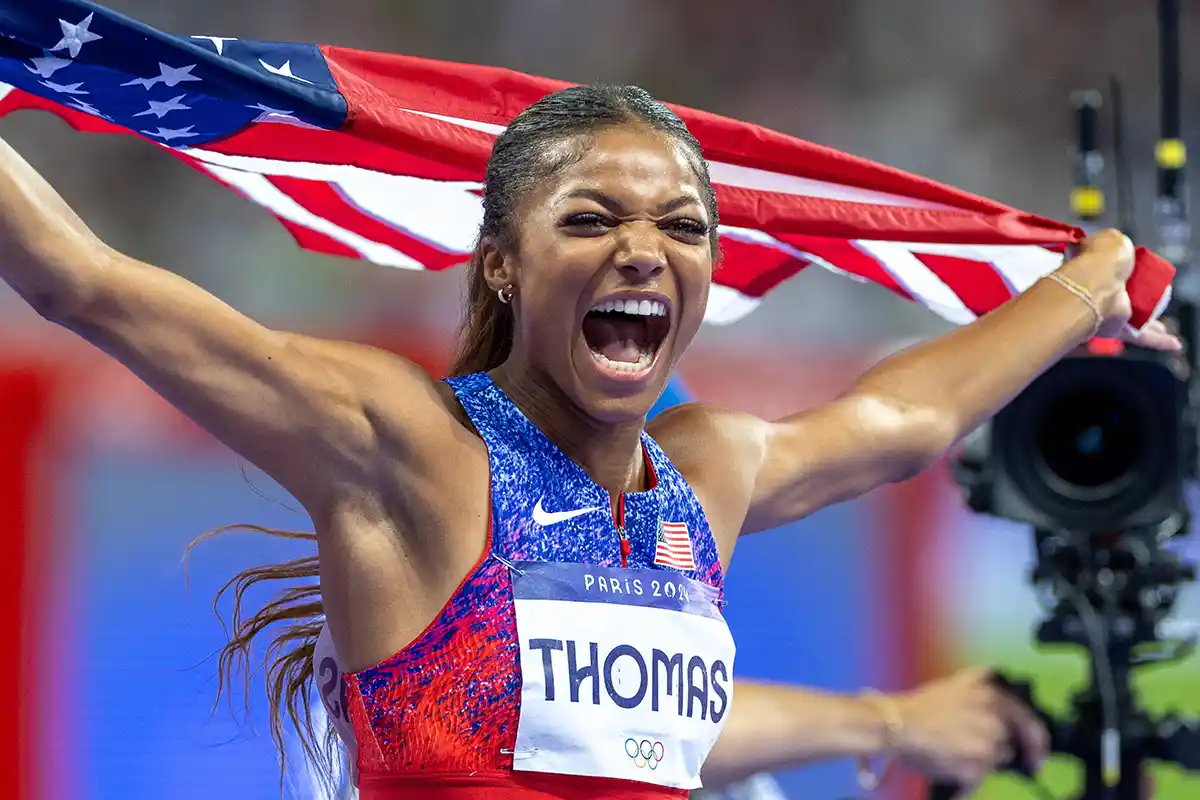 Olympiade 2024: Gabrielle Thomas gewinnt Gold über 200 m | Sportguide ...